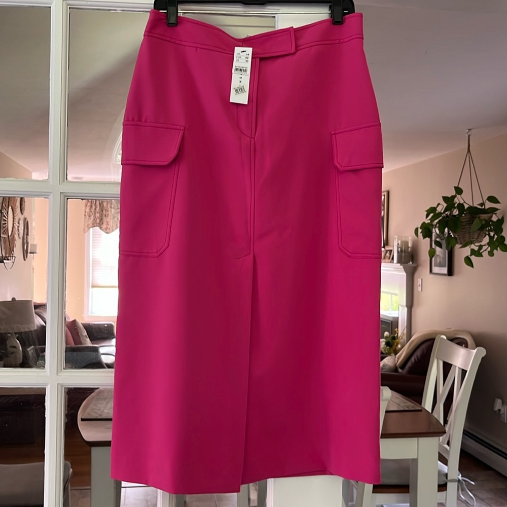 Hot pink TOPSHOP skirt BNWT